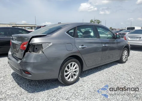 2019 Nissan Sentra S из США, поврежденный, VIN 3N1AB7AP4KY372343